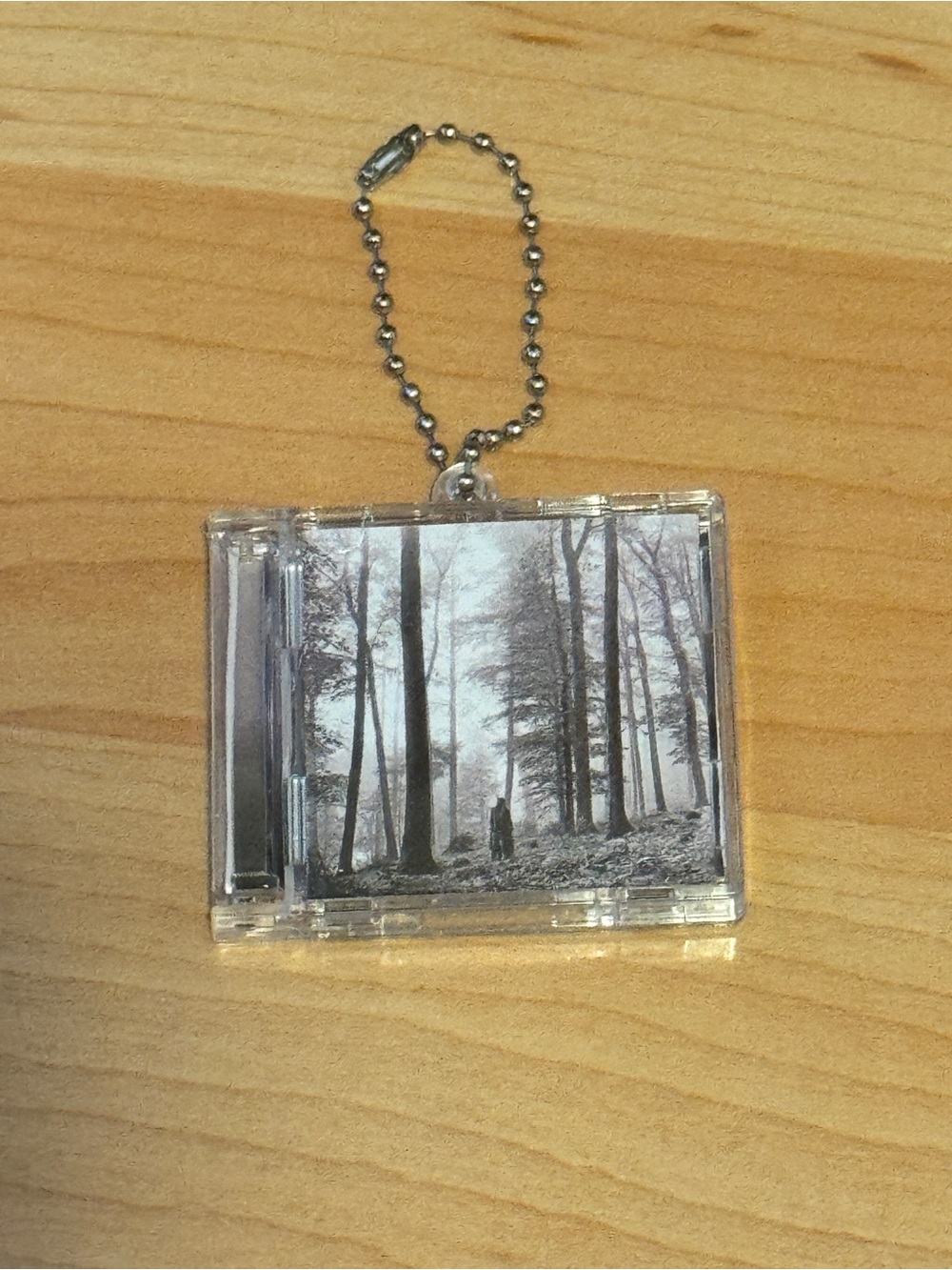 Taylor Swift “Folklore” Mini NFC Mini CD Keychain